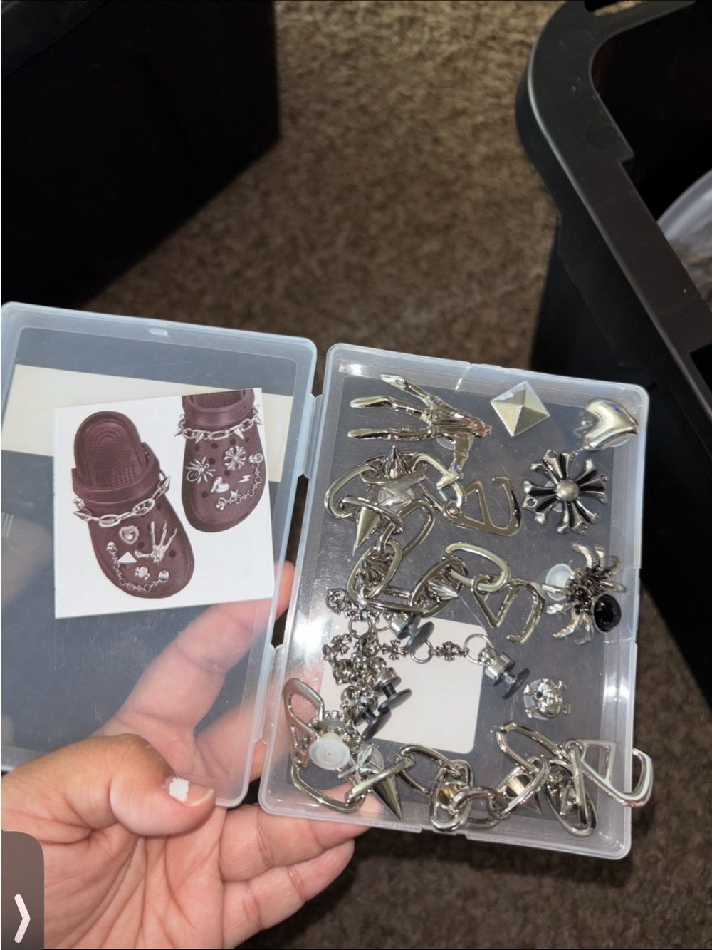 Halloween croc charms